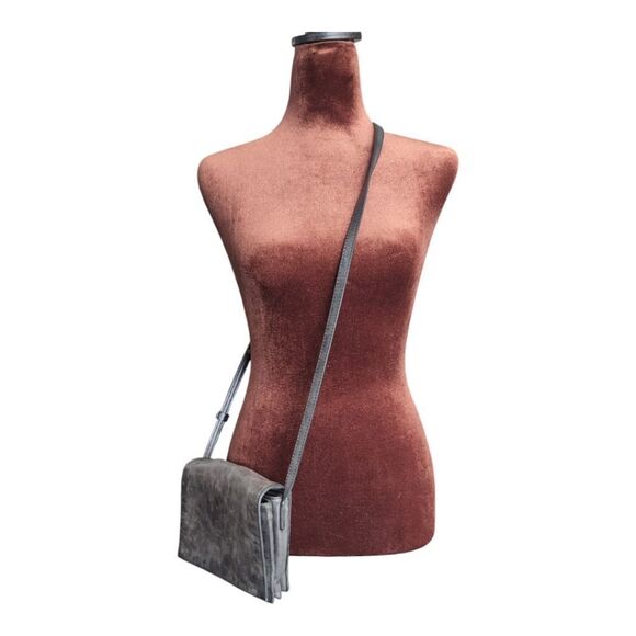 Aritzia auxiliary grey leather bag - Picture 2 of 14